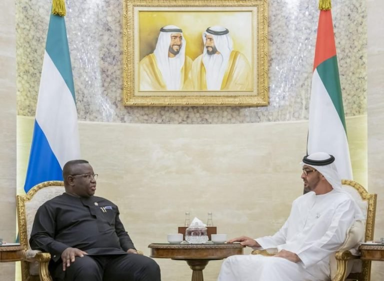 President Julius Maada Bio congratulates UAE on its 51st National Day