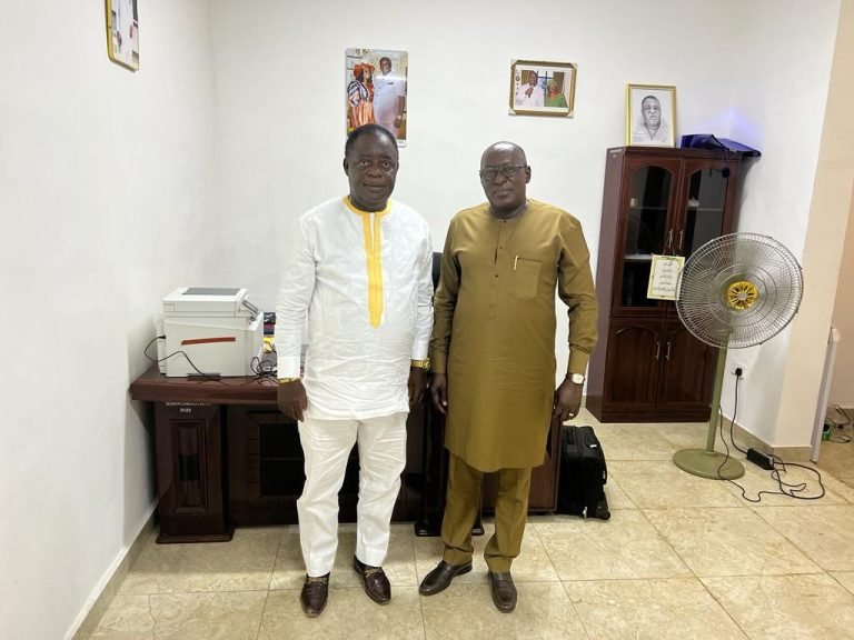 ECOWAS Speaker Pays Courtesy Call On Lands Commissioner General