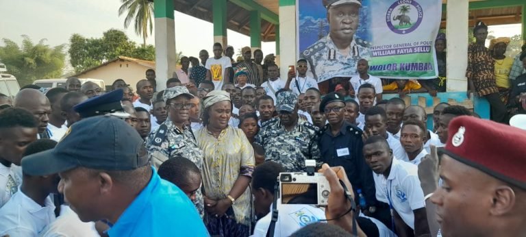 IGP Sellu Ends Thank You Tour In Hometown Kailahun District