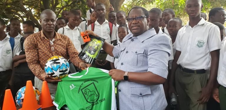 SLFA VP Boosts POW School Team