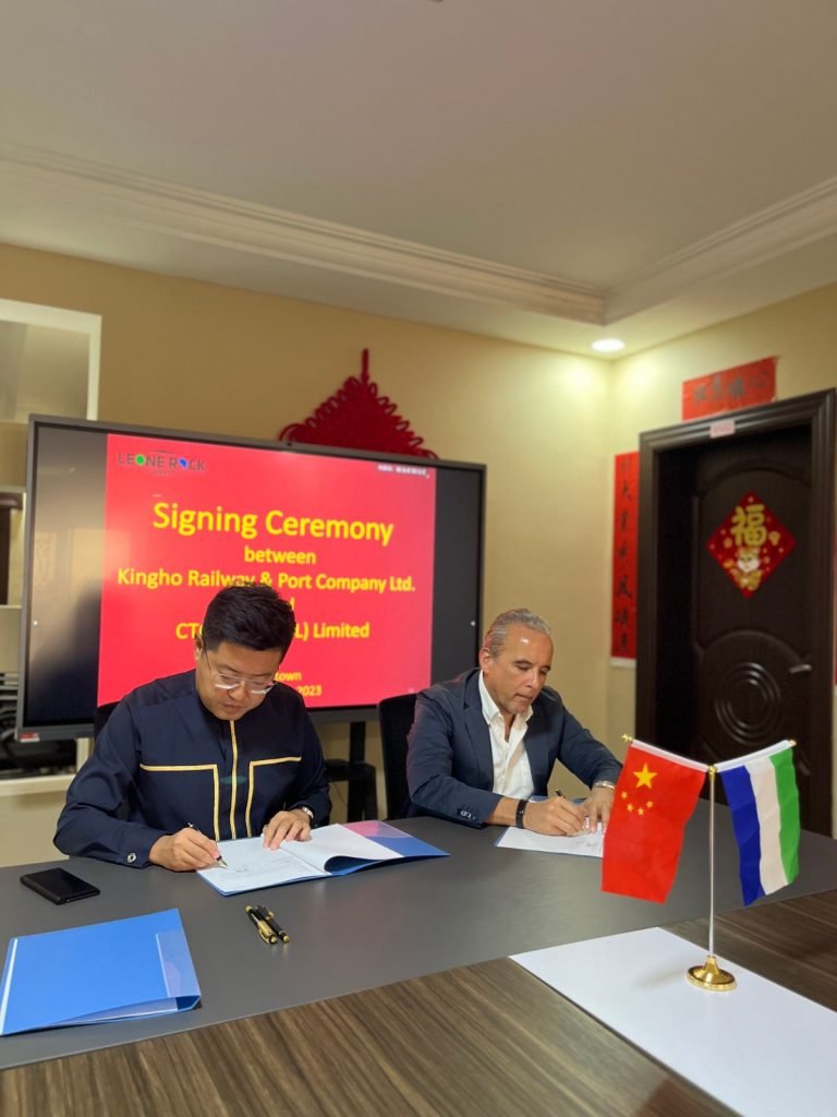 Kingho Railway & Port Signs MOU With CTC Mining
