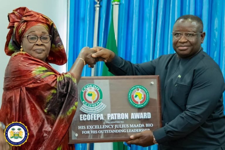 ECOWAS Female Parliamentarians Honour Pres. Bio For Exceptional Leadership In Empowering Women