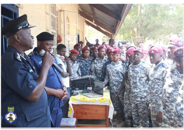 IGP Sellu Hobnobs With North-East Region Personnel