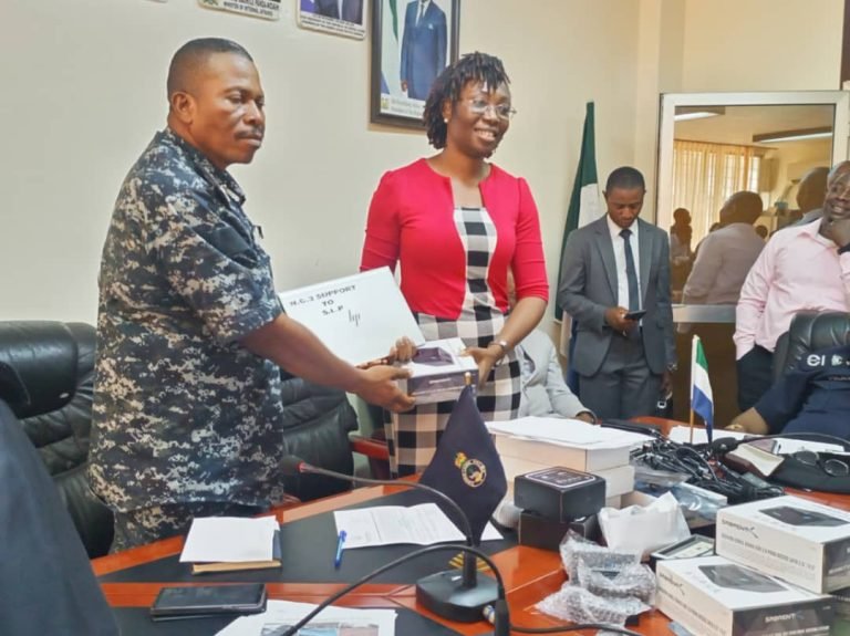 NC3 Donates Cyber Gadgets To Sierra Leone Police