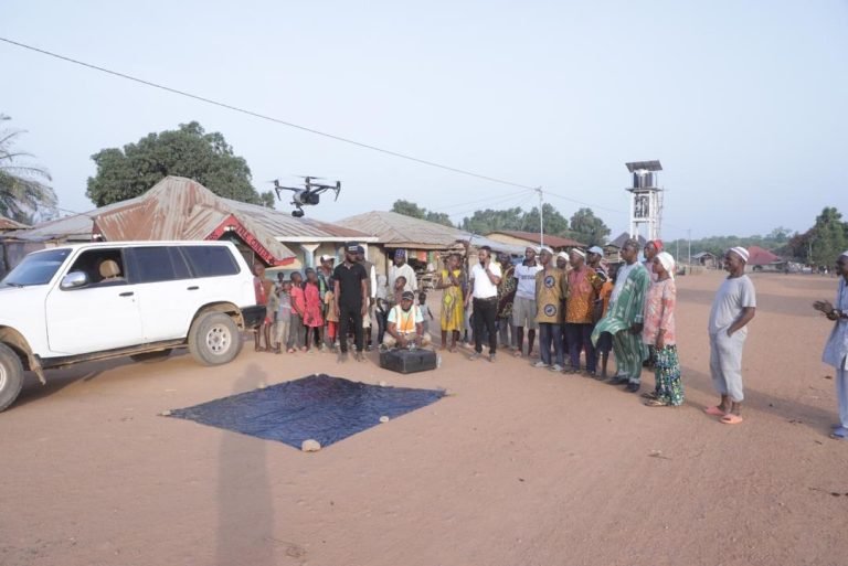 Office Of Presidential Infrastructure Initiative Launches Drone Survey In Falaba District