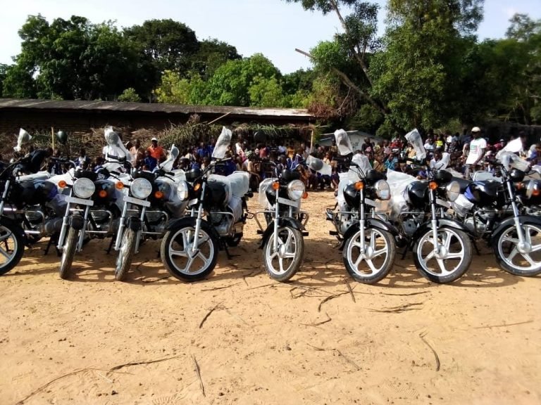 President Bio Aids Pujehun With 105 Motorbikes