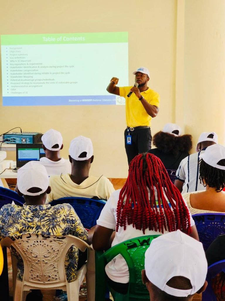 Stats SL Concludes Regional Stakeholder Engagement For The $30M HISWA Project Implementation