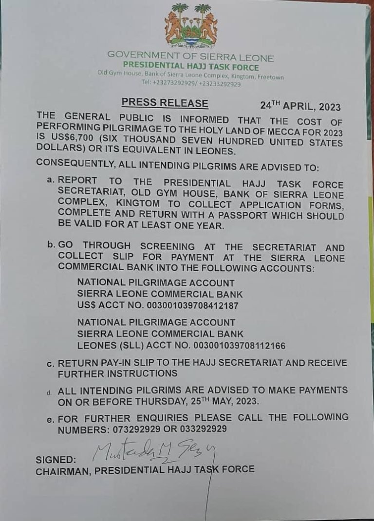 Hajj Pilgrimage 2023 Costs $6,700