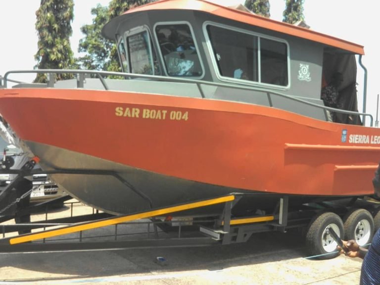 UNDP Capacitates SLMA With New Search And Rescue Boat