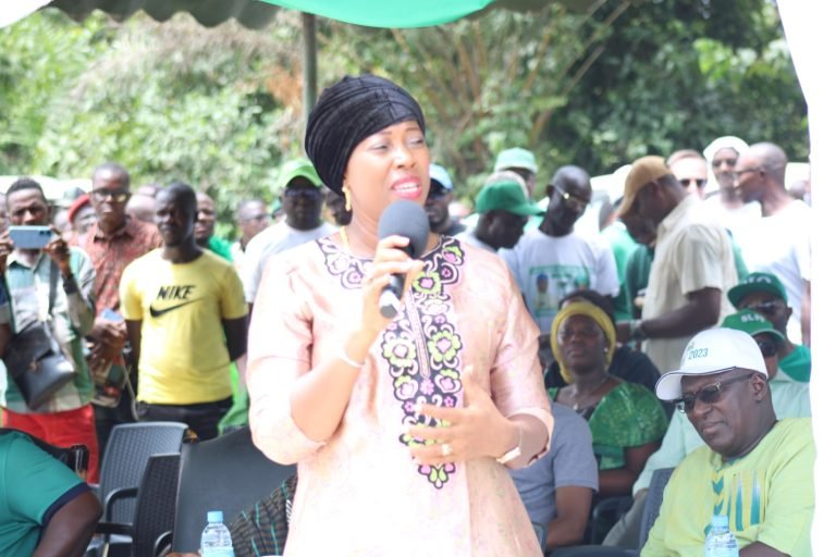 Fatima Bio Vows To Be Campaign Manager For Hon.  Dickson Rogers