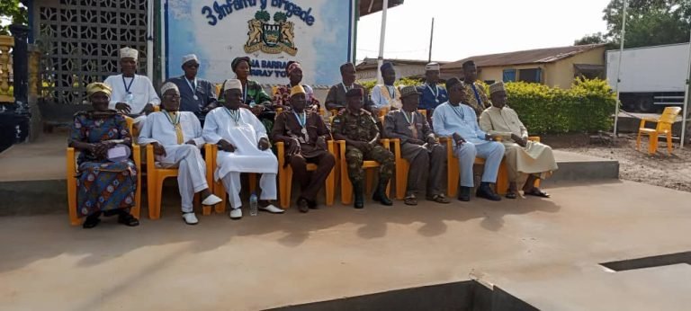 Freetown Tribal Heads Pay Courtesy Call On 3rd Infantry Brigade Commander
