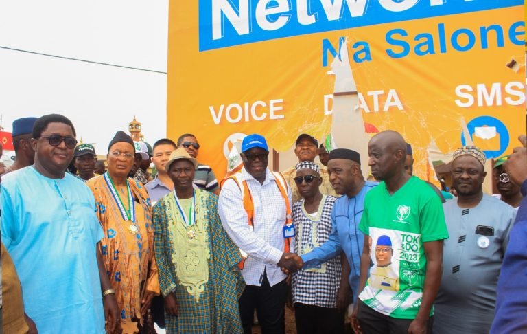 LRMG Commissions Construction Of  Modern Clock Tower In Tonkoklili District (Magburaka)