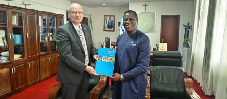 Minister of Foreign Affairs & International Cooperation Receives New UNICEF Country Representative