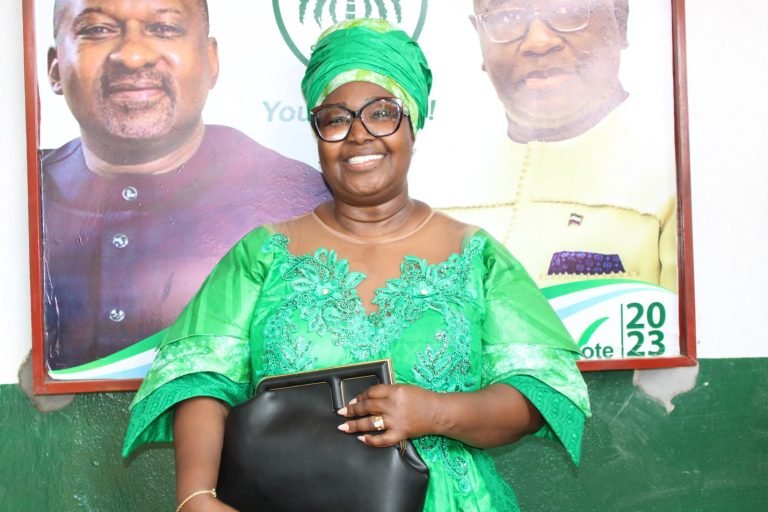 Mariatu Sesay-Pesimma Breaks APC Domineering Records In Portloko