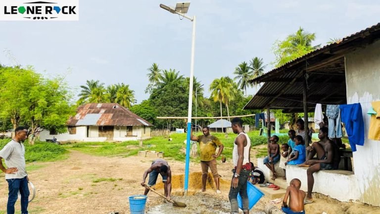 LRMG Brightens Tellu Bongo Town With Solar Light Installation