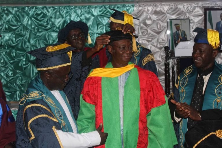Njala University Confers Honorary Doctor of Science Degree on Professor Alpha Tejan Wurie