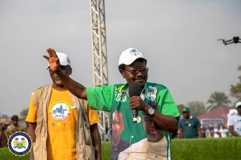 APC Vice President Formerly Declares For SLPP, Eulogises President. Bío