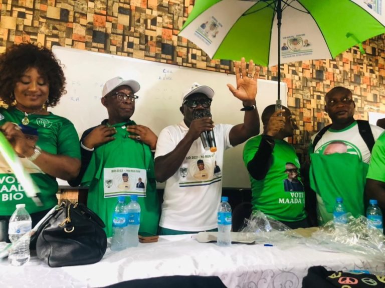 Sierra Leonean Ambassadors Intensify Re-Election For President Bio