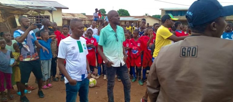 Grassroots Football Coordinator Pays Courtesy Visit To Lungi