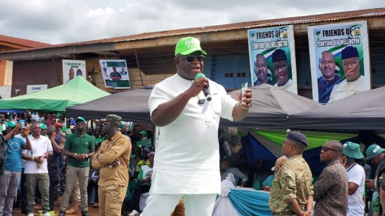 In His Campaign Message…Pres. Bio Reassures Food Sufficiency For Citizens  