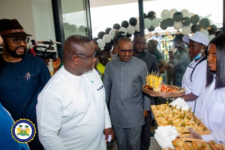 President Bio Visits Sonoco Group Factory, Assures Sierra Leoneans Of More Jobs For Youth
