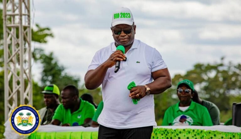 Pres. Bio Appeals To Sierra Leoneans To Uphold Democracy