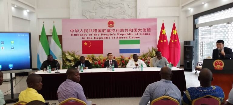 Chinese Embassy Engages Pressmen On China-Sierra Leone’s Friendship