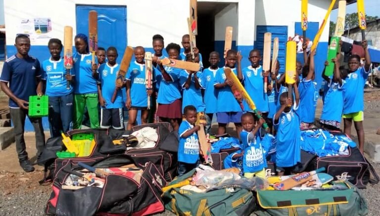 Kent Cricket Club Receives Donations To Help Boost Young Cricketers