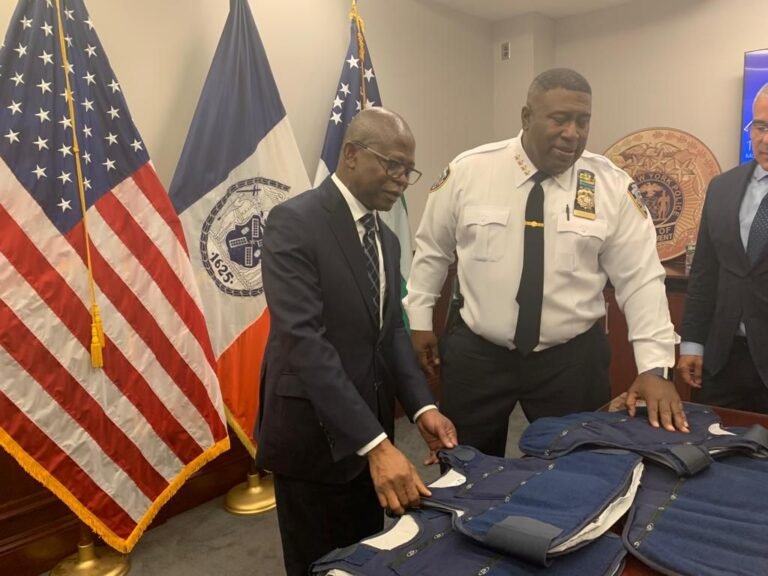 United States New York Police Department Donates 500 Ballistic Vests To SLP Department