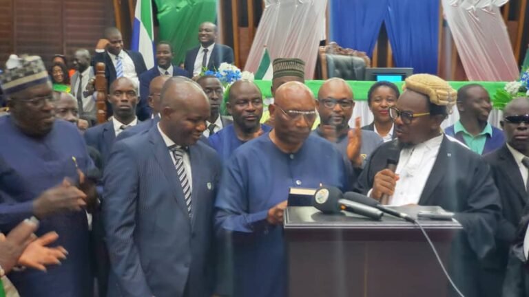 Hon. Dr Abass Bundu, Hon Segepoh Thomas Maintain Speakership Positions In 6th Parliament