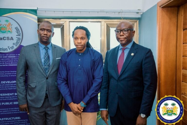 NaCSA Management Pays Courtesy Call On Chief Minister, Pledges To Align Activities With Government’s Big Five Agenda