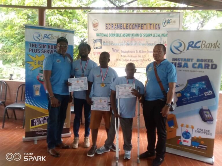 National Scrabble Federation, Rokel Commercial Bank End One-Day Competition