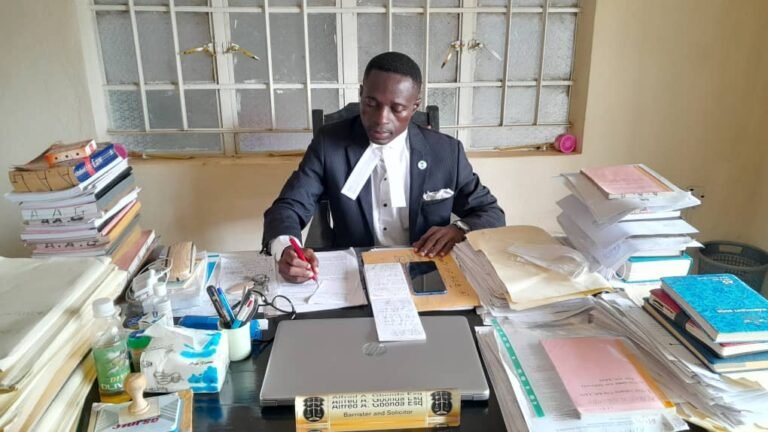 Alfred A. Gbonda Esq: The Suited Scribe for Lawn Tennis Association