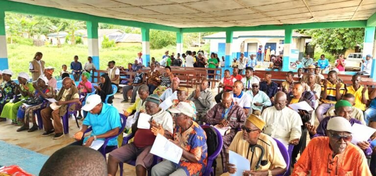 HRCSL Takes Mobile Complaint Hearing To Boajibu Town, Kenema District