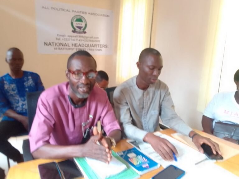 APPA-SL Calls On Political Parties To Embrace Unity