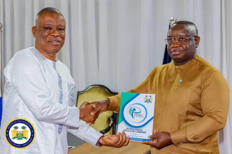 Pres. Bio Receives Annual Report On Activities Of PPRC