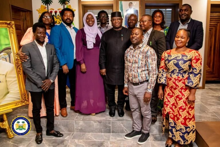 SLAJ’s Courtesy Call On President Bio Highlights Key National Issues