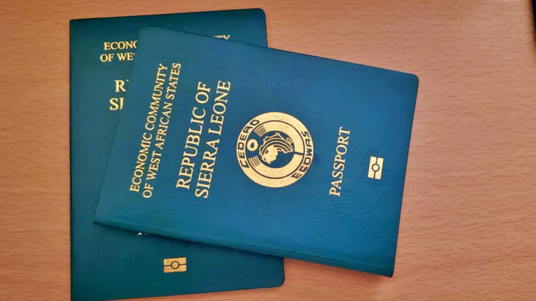 Sierra Leone Ranks Second Powerful West African Passports In 2023