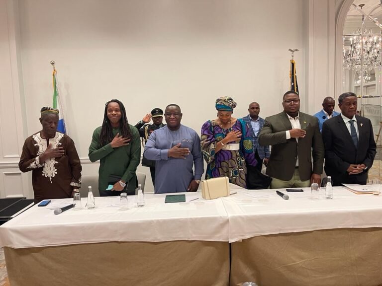 President Bio Guarantees Sierra Leoneans In U.S Of His Leadership, Vision