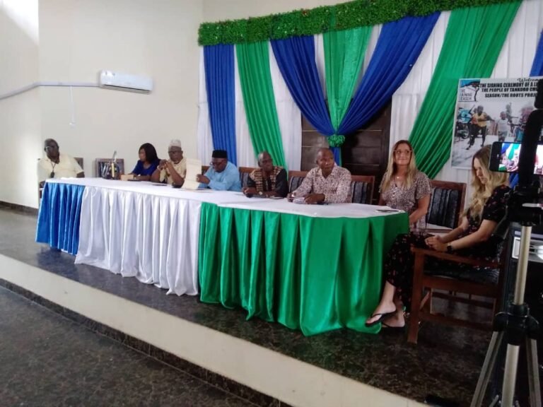 TRS Signs 10,000 USD Lease Agreement To Establish Orphanage Home In Kono District