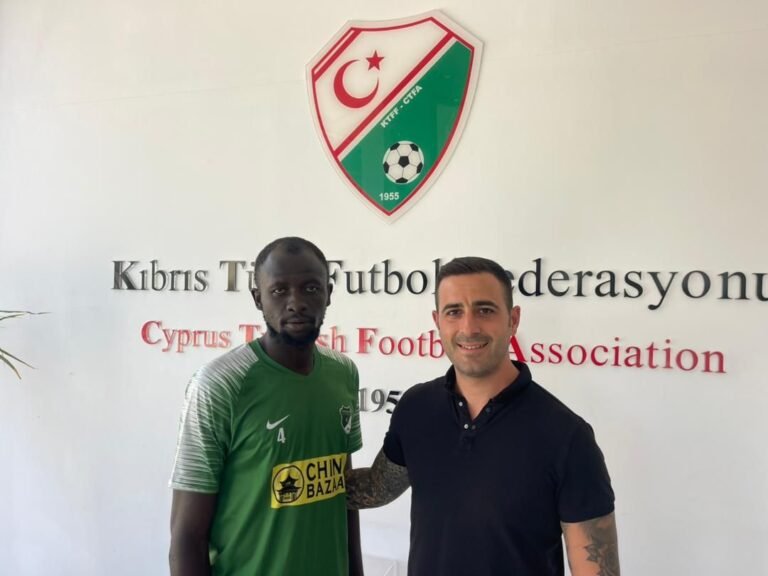 Abu Dumbuya Signs For China Bazaar Genclik Gucu In Cyprus   