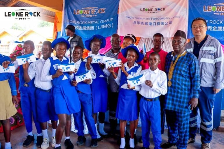 Leone Rock Metal Group Empowerment In Education: Scholarships Awarded To Top Ten NPSE Candidates In Kamasondo Chiefdom, Pepel