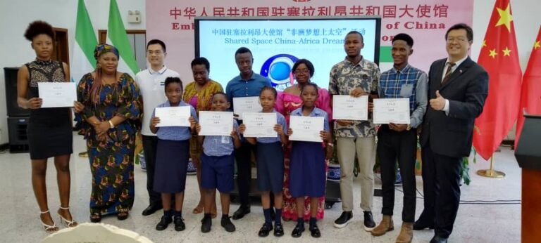 Chinese Embassy Boosts S/Leonean Students In Arts & Science