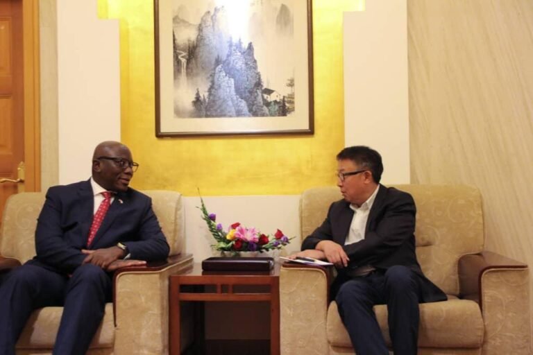 Ambassador Ernest Mbaimba Ndomahina Bids Farewell To China