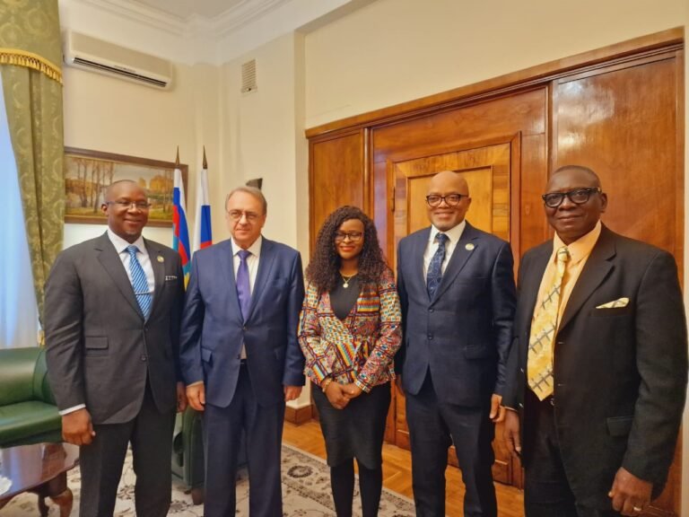 Strengthening Diplomatic Relations: S/ Leone Delegation Pays Courtesy Call On Russian Deputy Foreign Minister