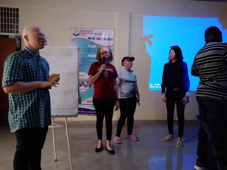 Albinism Royal Foundation To Zero On Gender Based Violence Against Members