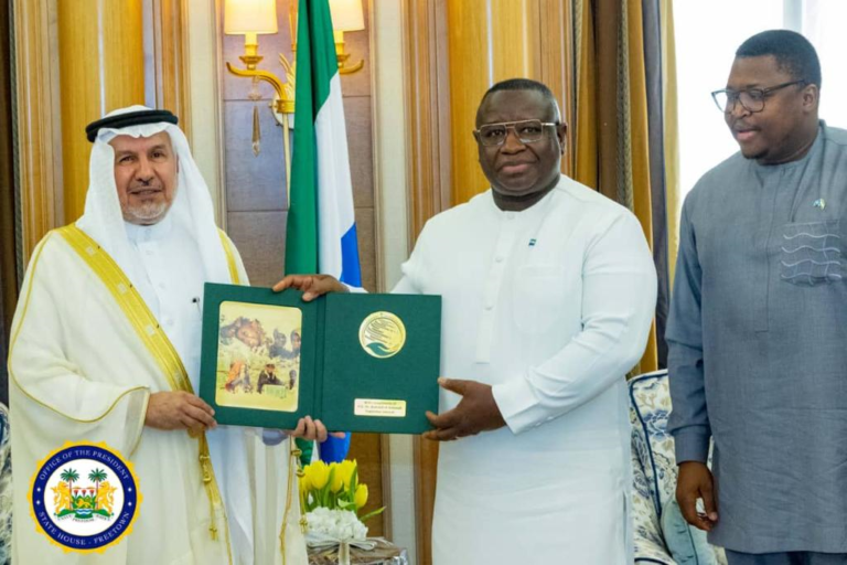 Saudi Arabia Agrees To Support President Bio`S `Feed Salone` Initiative