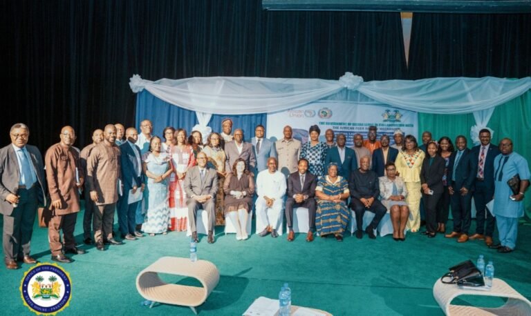 Chief Minister Launches APRM’s Targeted Review Report On Unconstitutional Changes Of Government In Sierra Leone
