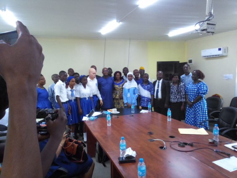 3 Schools Pay Courtesy Call On Senior Education Minister