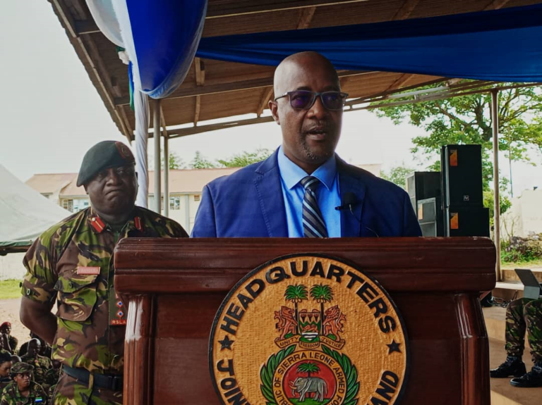 As He Turns The Sod For Reconstruction Of Military Hockey Pitch…Labour Minister Reaffirms Government’s  Support To RSLAF